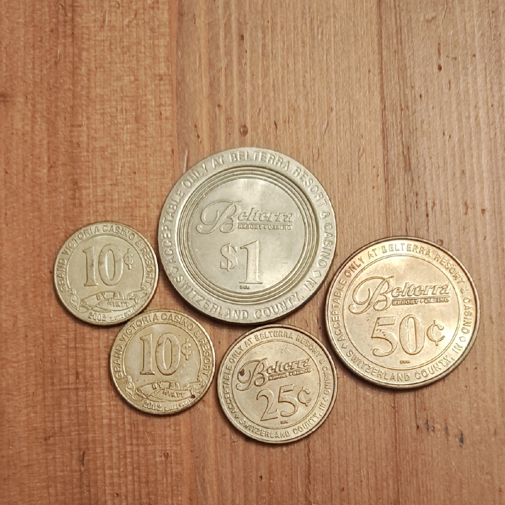Belterra Casino Collectible Tokens